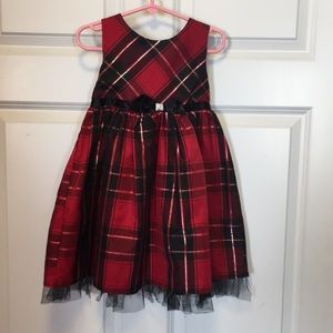 4T toddlers Christmas dress